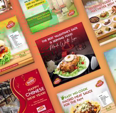 Social Media Content for Food Business