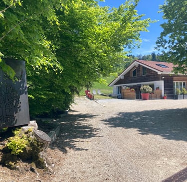 entrée du gîte