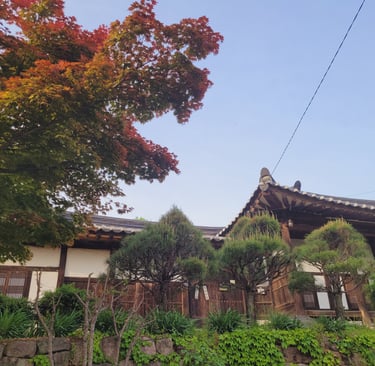 Hanok traditionnel Corée du Sud