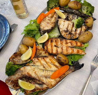 Bacalhau plat typique portugais