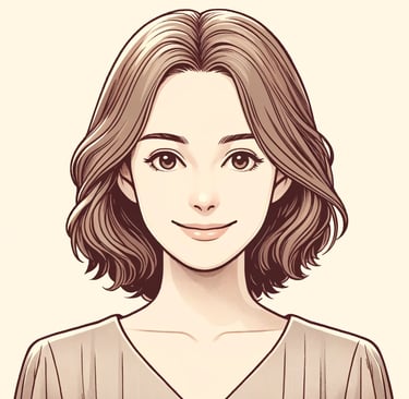 Marie 34 ans, mère de deux enfants. Elle est radieuse.