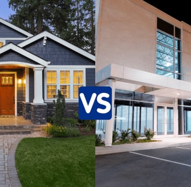 Commercial real estate vs Holiday home