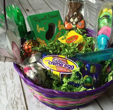 easter basket essentials, easter basket stuffers