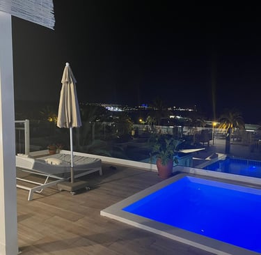 iluminación de piscinas las palmas