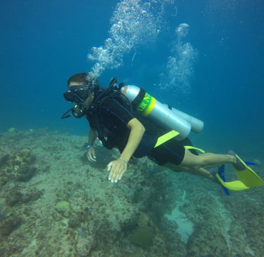 curso de buceo con Nitrox