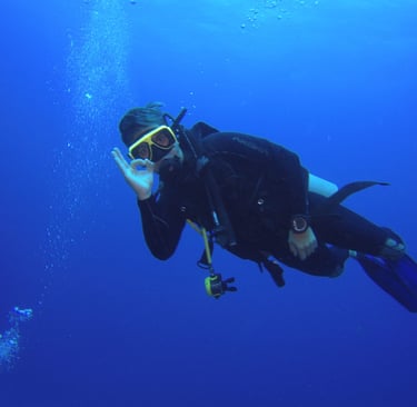 curso de buceo de flotabilidad