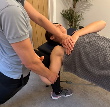 Soft Tissue Therapy in action