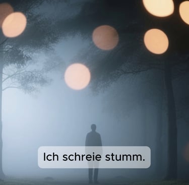20 Schmerz. Schmerz, der keine Stimme findet – und trotzdem gehört werden muss.