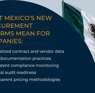 Mexico New Procurement Reform