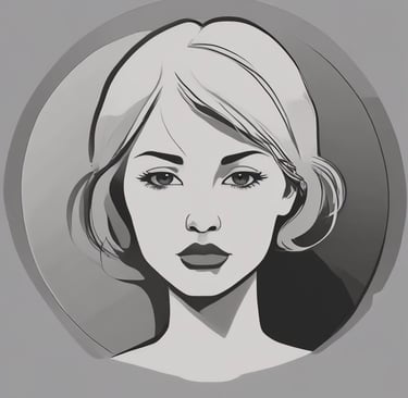 woman wearing black crew-neck shirt