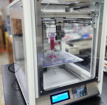 bioprinter, screw-extrusion bioprinter, bioprinting