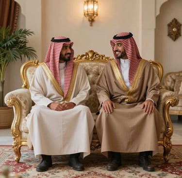 a man pulling a luggage cart down a street