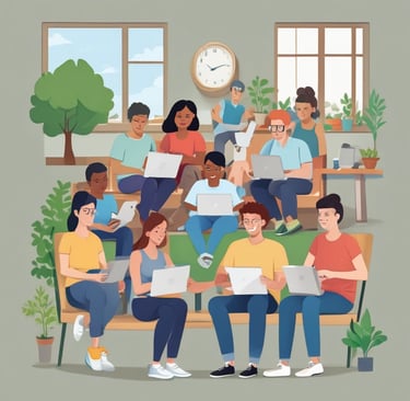 Bright living room with modern inventory