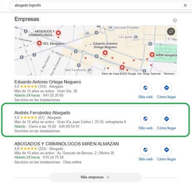 expertos seo local logroño abogados
