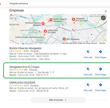 posicionamiento abogados pamplona