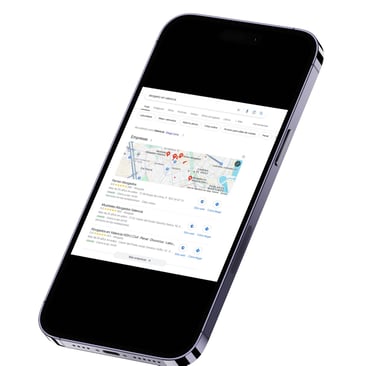 ejemplo negocio posicionado google maps