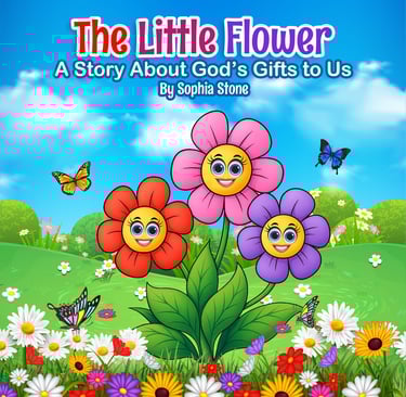 A Christian children's book The Little Flower a story about God's gifts to us.