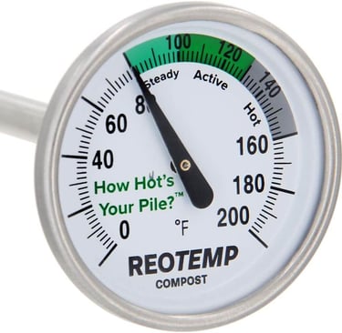 20 Inch Fahrenheit Backyard Compost Thermometer