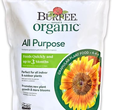 Burpee Natural Purpose Granular 4-Lb Organic