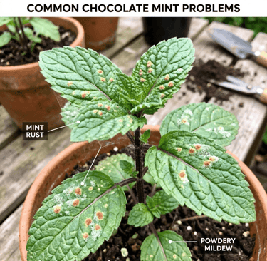 Common Chocolate Mint Problems