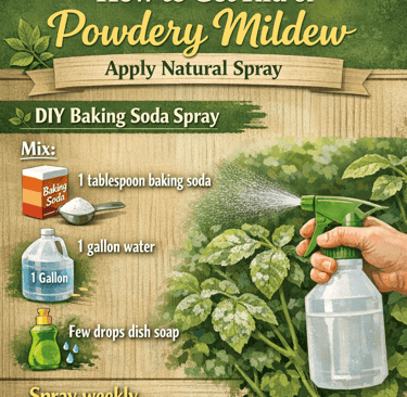 DIY Baking Soda Spray