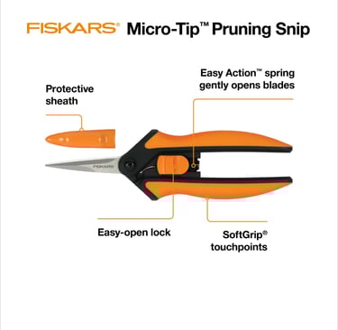 Fiskars Steel Pruning Shears