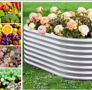 Galvanized Steel Modular Beds