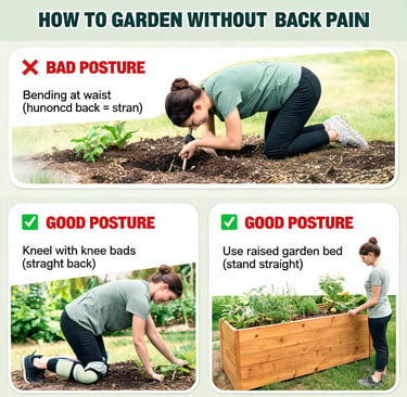 Garden Without Back Pain