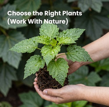 Choose the Right Plants 