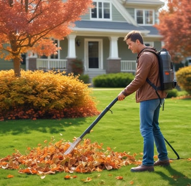 powerful backpack leaf blower