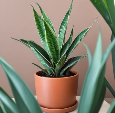 Snake Plant (Sansevieria trifasciata)