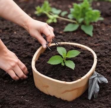 Organic Compost Starter Kit for Home Gardeners