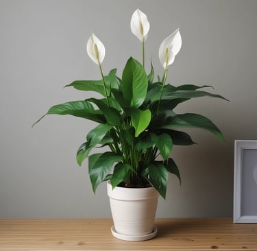 Peace Lily (Spathiphyllum wallisii)