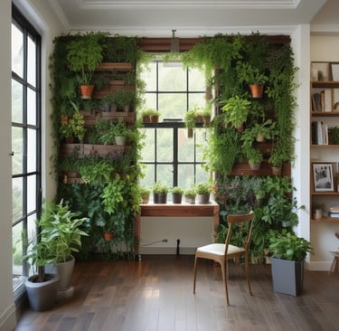 Vertical Garden Structure Ideas for indoors