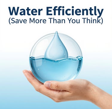 Water Efficiently