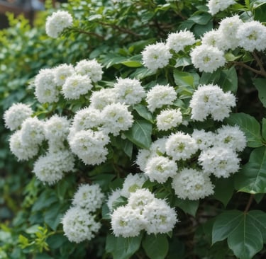 how to treat powdery mildew on flowering shrubs USA