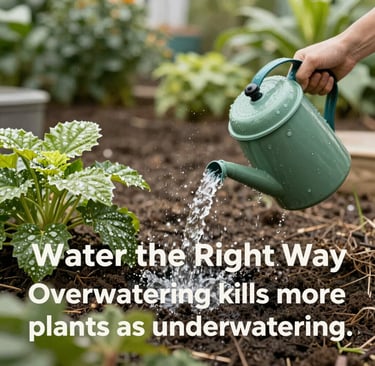 Watering the Right Way