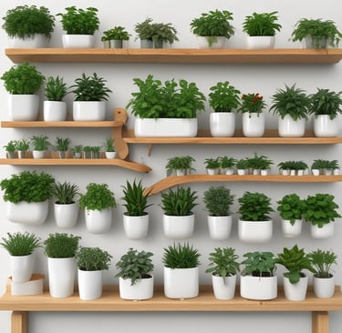 Smart Planters and Self-Watering Systems
