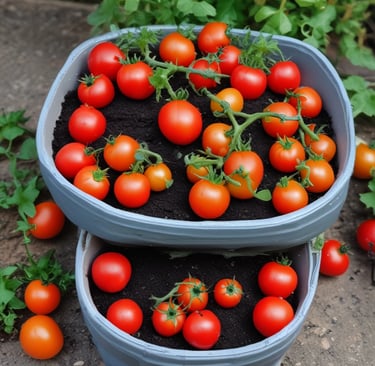 how to grow tomatoes in pots organically