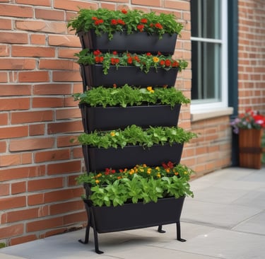 Mr. Stacky 5-Tier Vertical Garden Planter
