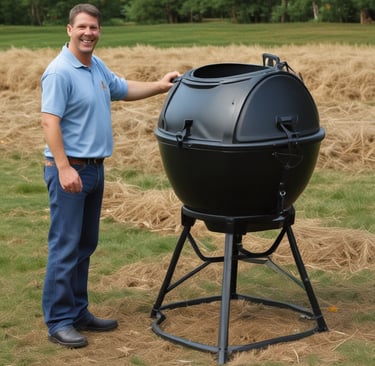 FCMP Outdoor IM4000 Tumbling Composter