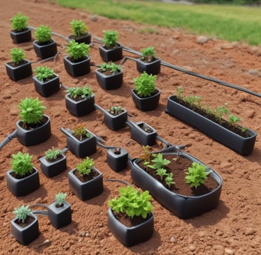 Key Components of a Drip Irrigation System for Containers