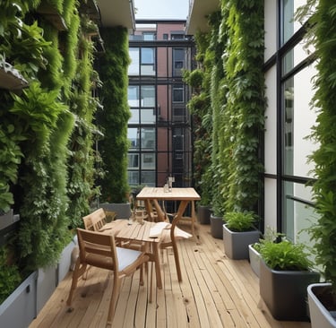 Vertical Garden Structure Ideas for For Apartments & Balconies