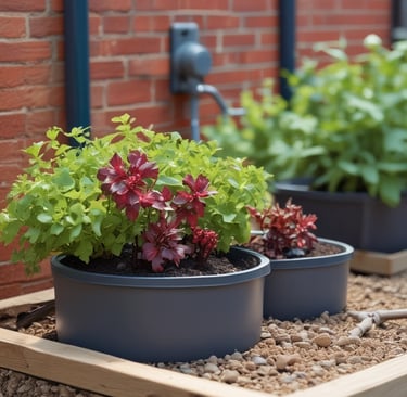 drip irrigation kit for containers