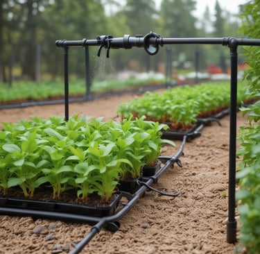 automatic watering system for potted plants
