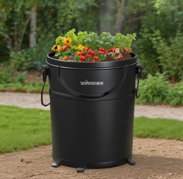 Epica Compost Tumbler Dual Chamber