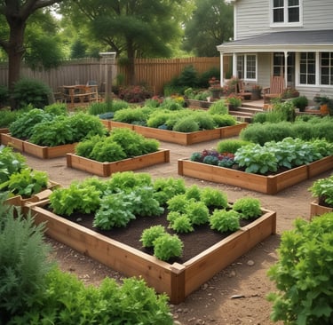 Raised Bed Garden Layout