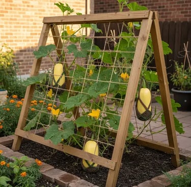 grow spaghetti squash vertically