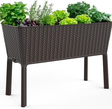 Keter Easy Grow 31.7 Gallon Raised Garden Bed
