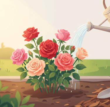 Rose Watering Guide